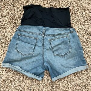 Maternity Jean Shorts
